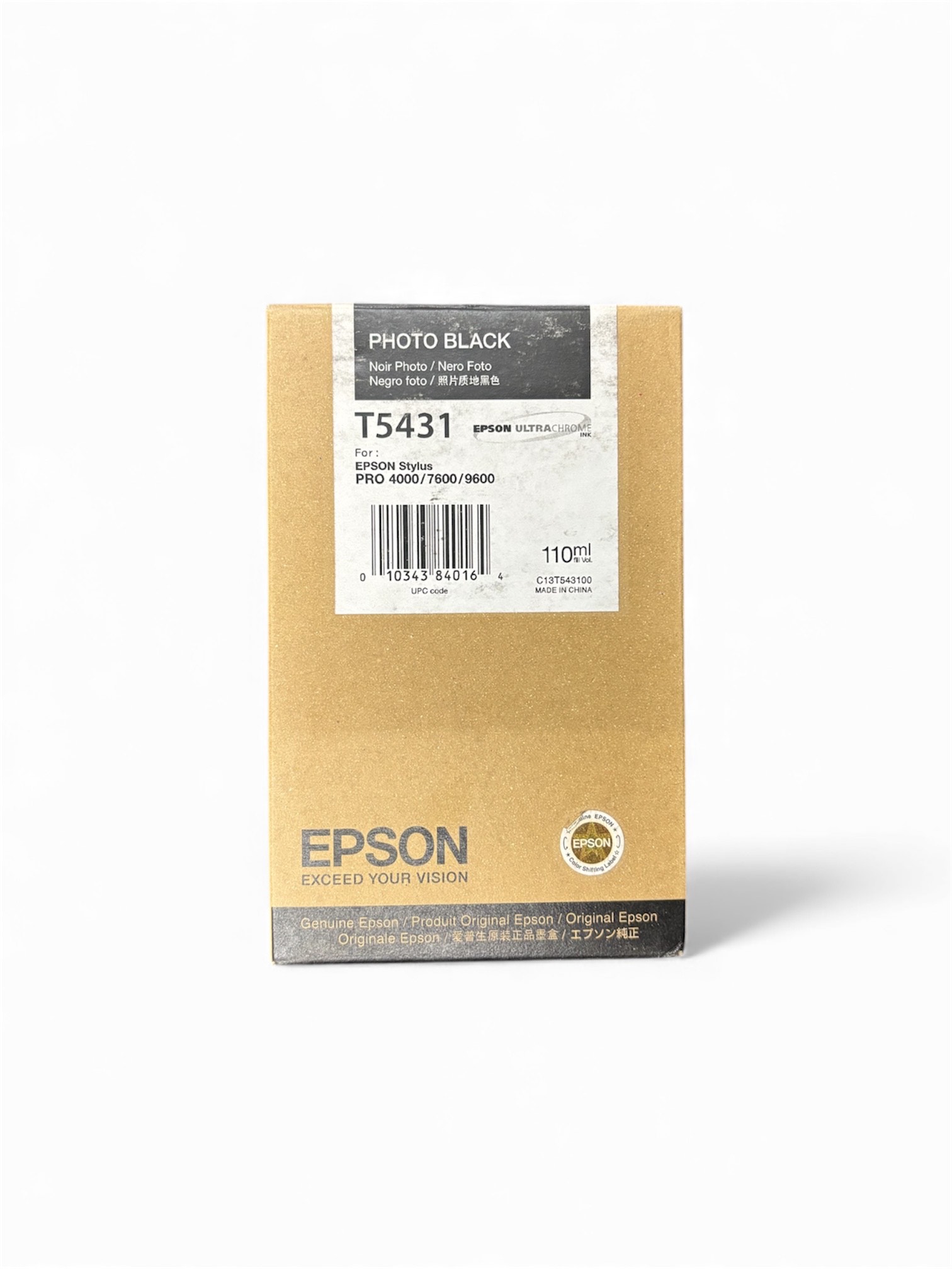 Cartucho epson T5431 Negro