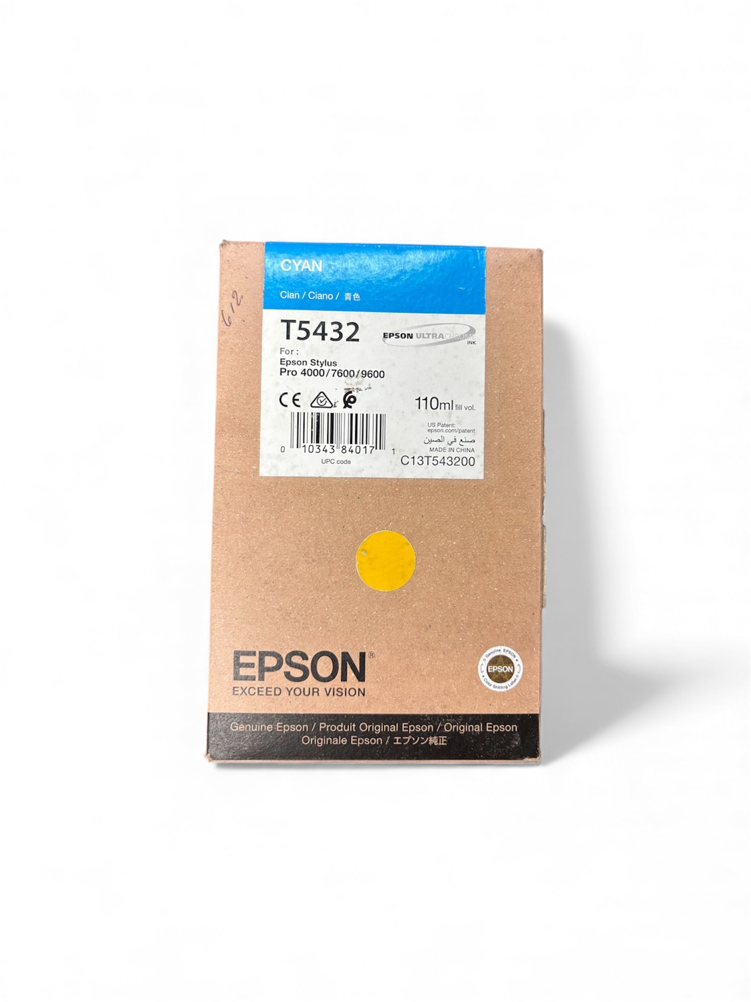 Cartucho epson T5432 Cyan